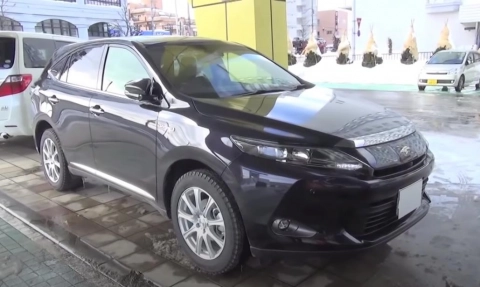 TOYOTA HARRIER 2014, Гибрид. Обзор экстерьера и интерьера.