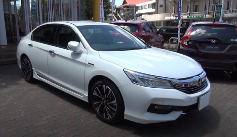 HONDA ACCORD 2016, Гибрид, EX. Обзор экстерьера и интерьера.