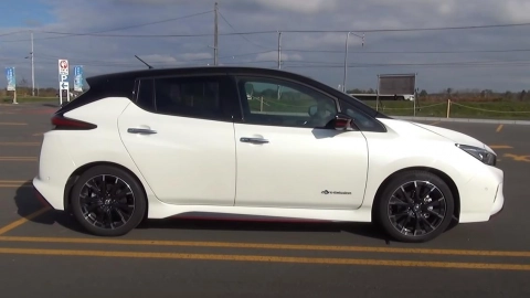 Nissan Leaf NISMO (2-ое поколение). Обзор экстерьера и интерьера.