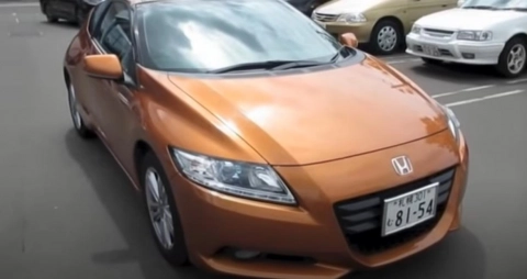 HONDA CR-Z 2011, Гибрид. Обзор экстерьера и интерьера.