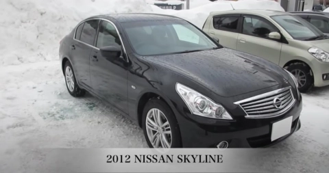 NISSAN SKYLINE 2012. Обзор экстерьера и интерьера.