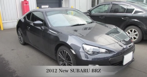 SUBARU BRZ 2012. Обзор экстерьера и интерьера.