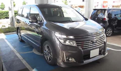 NISSAN ELGRAND 2013, HighwaySTAR. Обзор экстерьера и интерьера.