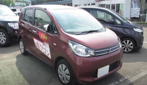 MITSUBISHI eK wagon 2013. Обзор экстерьера и интерьера.