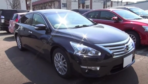 NISSAN TEANA 2014 XV. Обзор экстерьера и интерьера.