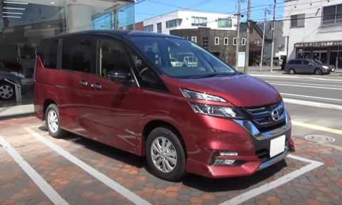NISSAN SERENA 2016, Highway STAR, ProPILOT Edition, 4WD. Обзор экстерьера и интерьера.