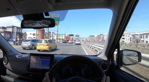 NISSAN DAYZ 2019 HighwaySTAR, ProPILOT, 660cc, Turbo, 4WD. Тест-драйв по городу.