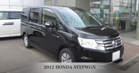 HONDA STEPWGN 2012. Обзор экстерьера и интерьера.