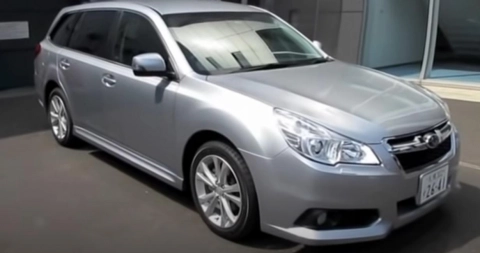 SUBARU LEGACY 2012, TOURING WAGON. Обзор экстерьера и интерьера.