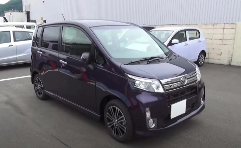 DAIHATSU MOVE CUSTOM 2014, X VS SmartSelection SA&SN.  Обзор экстерьера и интерьера.