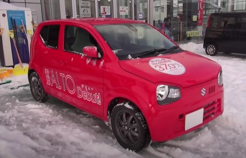 SUZUKI ALTO 2014, X. Обзор экстерьера и интерьера.