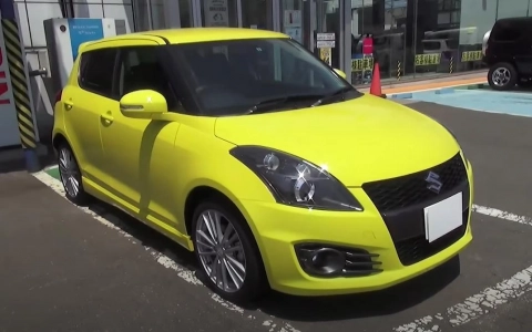 SUZUKI SWIFT 2014, Sport. Обзор экстерьера и интерьера.