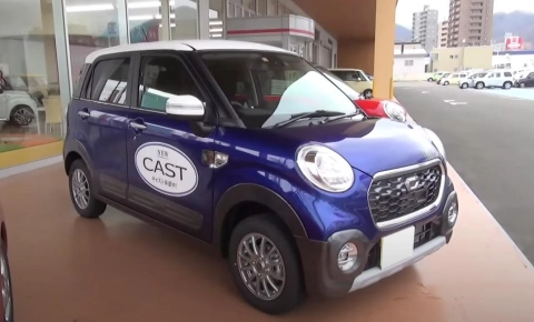 DAIHATSU CAST 2015, ACTIVA G SAⅡ. Обзор экстерьера и интерьера.