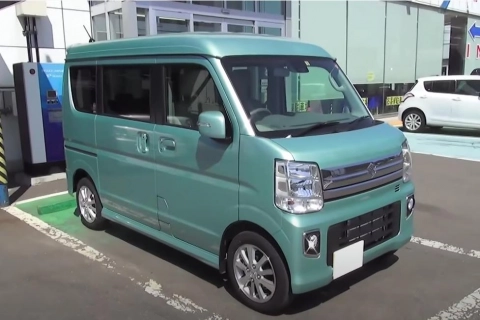 SUZUKI EVERY WAGON 2015, PZ TurboSpecial. Обзор экстерьера и интерьера.