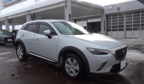 MAZDA CX-3 2016, XD Noble Brown AWD. Обзор экстерьера и интерьера.
