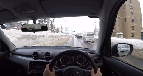 SUZUKI SWIFT 2017, Гибрид, RS 4WD. Тест-драйв по городу.