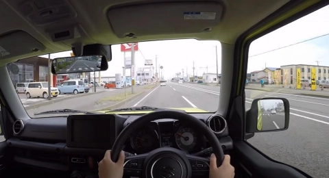 SUZUKI JIMNY 2018, 660cc 4WD. Тест-драйв по городу.