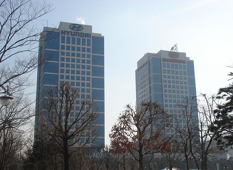 Офис компании Hyundai в Корее